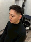 テーパーフェードショート