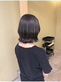 20代/ボブ/アッシュグレージュ/グレージュ