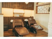 ケイティ(Katy)の雰囲気(シャンプー台)