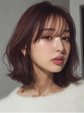 ホーム(HOME) ショートボブ/ストレートボブ/前下がりボブ髪質改善20代30代40代