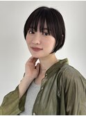 大人ショートボブ/20代30代40代/岡野亘希
