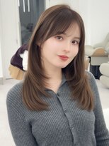 アマトウキョウスマートサロン(AMA TOKYO×Smart Salon) くびれレイヤー/顔まわりカット/レイヤーカット/小顔ヘア