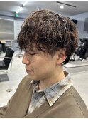 波巻きスパイラル波巻きパーマメンズパーマツイスパ【大和】