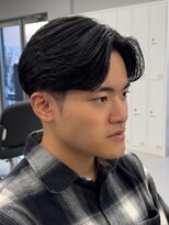 エルマーク 松山(L-MARK)&nbsp;センターパート/ニュアンスパーマ/ダウンパーマ/men's