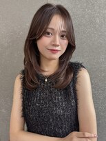 ロンドシエル 横浜(Lond ciel)&nbsp;韓国顔周り/ハイレイヤーカット/ワンホンレイヤー/横浜