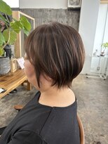 サイ(sai) 【江幡担当】オリーブベージュ×ショート