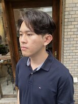 カウチ(kauti)&nbsp;パーマ風センターパート/センターパート/板橋