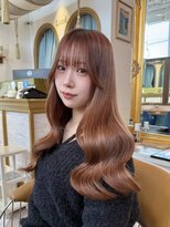 ロンドアベニール 北千住(Lond avenir)&nbsp;グレージュ/韓国風レイヤーカット/髪質改善/シースルーバング