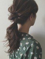 ウィーブス セタガヤ(weaves -SETAGAYA-)&nbsp;[weaves -SETAGAYA-] 簡単カジュアルポニーテール