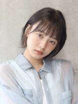 ソラ 表参道(SORA)&nbsp;[SORA見藤] アクセサリーカラー シースルーボブ