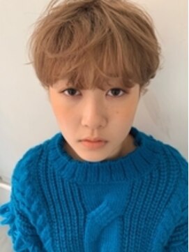 ソイ コンク 下北沢(soi conc) 外国人風マッシュベージュ　ショート