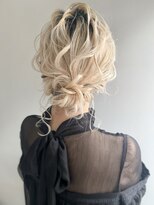 エル セルカ 高田馬場(el CERCA)&nbsp;結婚式二次会パーティヘアセット×大人可愛いまとめ髪