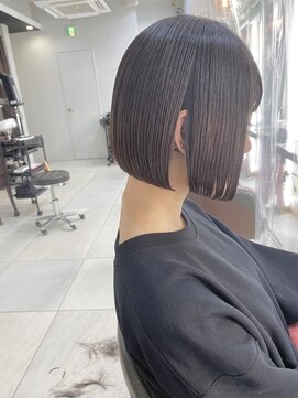 アイユー(ii+U) インスタ【chokihara】大人かわいい 小顔 ボブ 10代20代30代