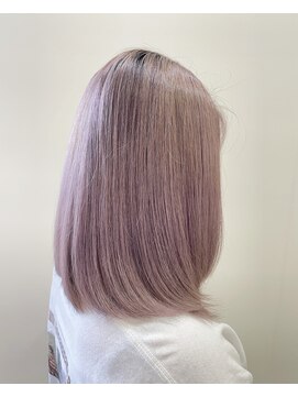 イト(ito.) ホワイトピンクロブ_ショコラベージュ_ボブルフ