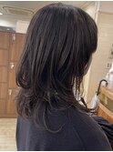 【morio大宮2号】黒髪ウルフカット/高椋