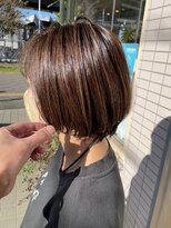 コノアラボ 守谷店(Conoah labo)&nbsp;オリーブグレージュ/グレージュカラー/白髪ぼかし/ハイライト