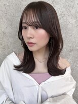 ジョエミバイアンアミ(joemi by Un ami)&nbsp;【新宿 joemi】似合わせ顔まわりカット×くびれヘア