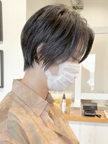 ミュール(mule)&nbsp;コンパクトショート/暗髪アッシュベージュカラー