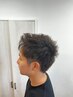 オンリーカット＋眉メンテ＋ブロー
