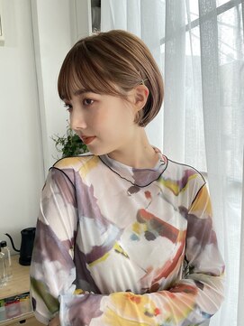 ビュートリアム265(BEAUTRIUM 265) #マッシュショート・ショートボブ・イルミナカラー・銀座京橋