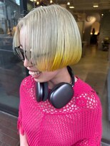 スペシャルオオサカ 難波店(Special OSAKA)&nbsp;【Special OSAKA】ボブエンドカラーイエロー