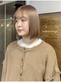 milktea beige