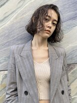 ティメレ 神戸三宮(Timere)&nbsp;ワンレンボブ×パーマアレンジ【Timere神戸三宮】