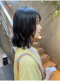 伸ばしかけパーマ/なみまきパーマ/ミディアムパーマ/ゆるめ