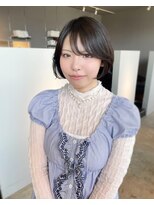 ヘアーエスクールシーユー 枚方T-SITE店(hair S.COEUR×Cu)&nbsp;ボブヘア