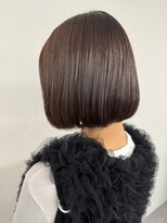 ノウハウ キョウト(KNOWHOW kyoto)&nbsp;大人ボブ/艶髪ブラウン/内巻き