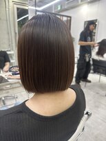 ディジョン(Dijon)&nbsp;韓国顔まわりレイヤーカットグレージュオリーブベージュブラウン