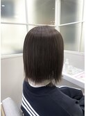 触れたくなるようなサラサラグレージュ♪