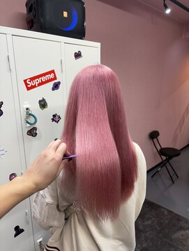 エススウィート(S SWEET) ペールピンク  派手髪  透明感カラー