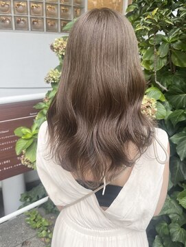 シンク オモテサンドウ(sync omotesando) アッシュベージュ/ホワイトベージュ