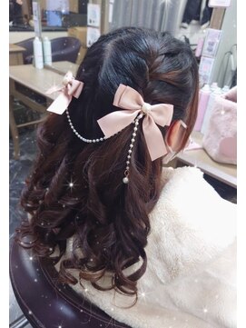 エヌエービー 池袋店(N.A.B.) ハーフツインテール