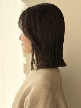 モリオフロムロンドン 松戸店(Morio from London) 【モリオ松戸　石山】大人可愛いナチュラル外ハネボブ前髪あり