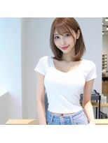 ワトワ 緑橋店(WAtoWA) ★大人可愛いひし形ふんわりレイヤー小顔美人20代30代40代