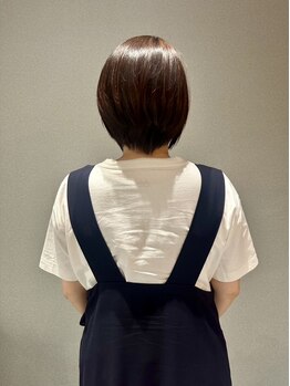 シエル(Ciel)の写真/計算されたカット技術×高いデザイン力で『なりたい！』を叶える★扱いやすく、お洒落なショートなら＿Ciel