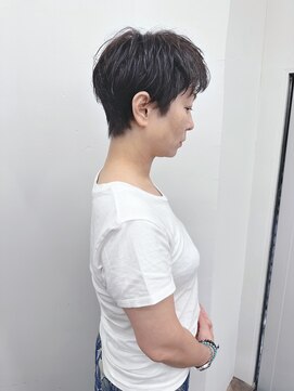 ラウンジ モリオ イケブクロ(Lounge MORIO Ikebukuro) ＊マッシュショート丸みショートパーマショートひし形ショート