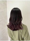 ピンクパープル×グラデーションカラー【CIEL×maki】