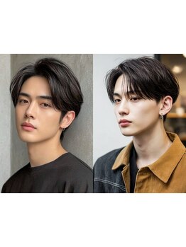 【明治神宮前徒歩30秒】メンズ特化のスタイリスト在籍!骨格,髪質に合わせた施術で360度かっこいいを叶える*