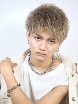 ゴート(GOATO)&nbsp;束感ショートレイヤー　アップバング　短髪