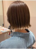熊本　ボブ　美容師　韓国風　切りっぱなし　Arisa.