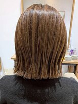 ヘアリゾート粋 リマ 銀座店(lima)&nbsp;透明感ブラウンベージュ/ショート/切りっぱなし/ボブ