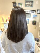 エルデ ナインズ ヘアー スタンド 川口店(elde 9's HAIR STAND)&nbsp;似合わせカット/黒髪カタログ/ミディアムレイヤーカット