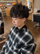 ヘアースペースブルーム プリュス 石橋店(HAIR SPACE BLOOM plus)&nbsp;石橋阪大前/シャドウパーマ/メンズカット/ニュアンスパーマ