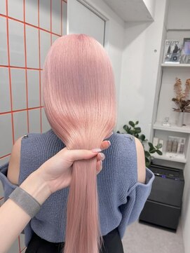 melt.tokyo【メルトトウキョウ】【4月中旬NEW OPEN(予定)】 インナーカラー/トリートメント/デザインカラー/ペールピンク