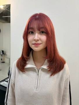 ルオラ(Luora) コーラルピンク×レイヤー