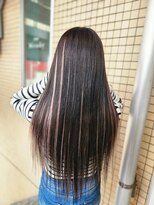 ミラシィ 稲毛(Mirashy)&nbsp;ダークグレー×ハイライト風プルエクステ60本！