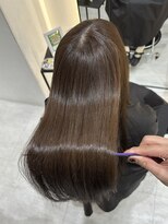 ジーナ 吉塚(Zina)&nbsp;艶髪 シナモンベージュ【福田れん】吉塚美容室 髪質改善 博多
